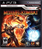 Sony PlayStation 3 Mortal Kombat Front CoverThumbnail